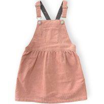 Vestido Salopete Salmão Zara - 3 anos - Zara