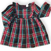 Vestido Xadrez Baby GAP - 12 a 18 meses - Baby Gap