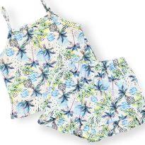 Conjunto tropical breeze - 10 anos - Não informada