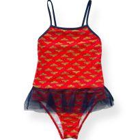 Maiô Mulher Maravilha - 8 anos - Não informada