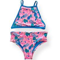 Biquini Flamingo - 8 anos - Não informada