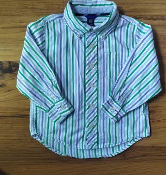 camisa gap listrada