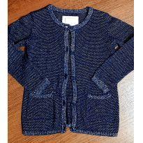 Cardigan brilho azul - 2 anos - Baby Club