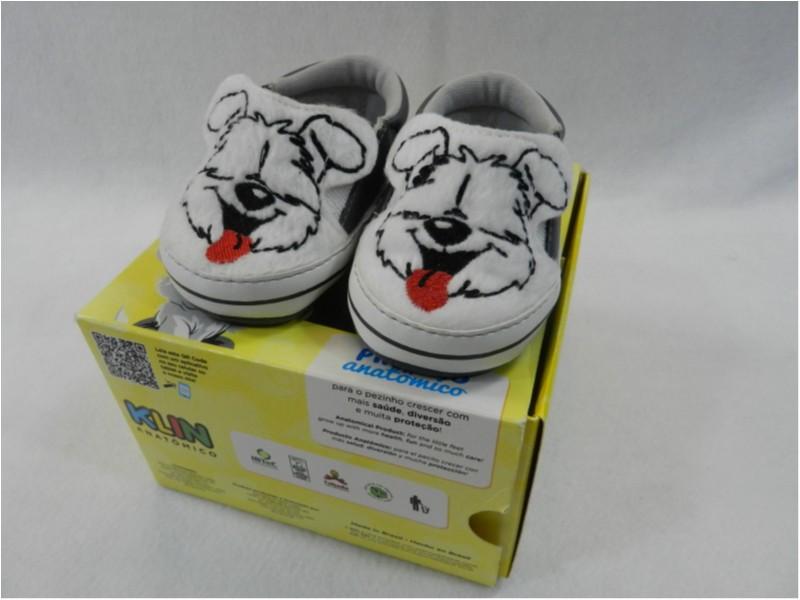 MK35 - SAPATINHO CACHORRINHO - KLIN - MENINO - TAM 2 (RN) 02 no Ficou  Pequeno - Desapegos de Sapatos quase novos ou nunca usados para bebês,  crianças e mamães. 1012287