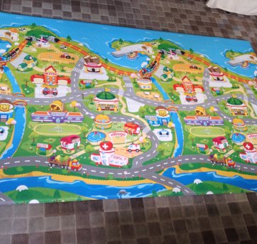 Tapete Baby Play Mat grande dupla face na caixa - Sem faixa etaria - Baby Care
