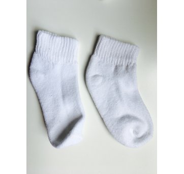 Kit 9 pares meias brancas importadas 12-18M - 12 a 18 meses - Não informada
