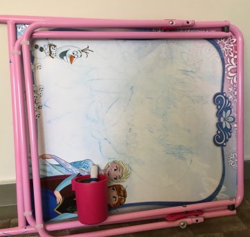 Lousa cavalete Frozen Pintura Caneta e Apagador - Sem faixa etaria - Multibrink