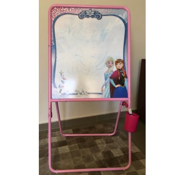 Lousa cavalete Frozen Pintura Caneta e Apagador - Sem faixa etaria - Multibrink