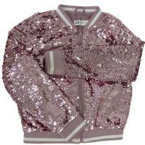 Jaqueta Brilhosa Rosa - 6 anos - H&M