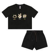 Conjunto Infantil Preto - 10 anos - Não informada