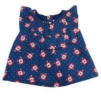 Blusinha de florzinha verão Janie and Jack - 3 a 6 meses - Janie and Jack