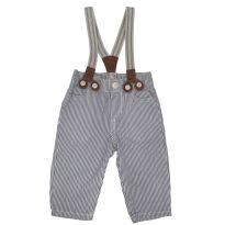 Calça bebê com suspensório baby B‘gosh - 0 a 3 meses - Oshkosh B´gosh e Ampelman