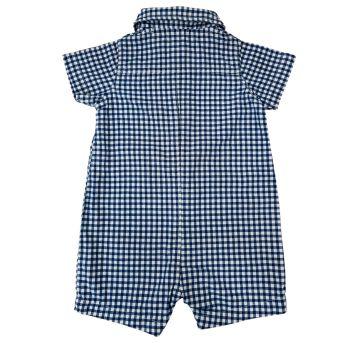 Romper xadrez para bebê Carter’s - 6 meses - Carter`s