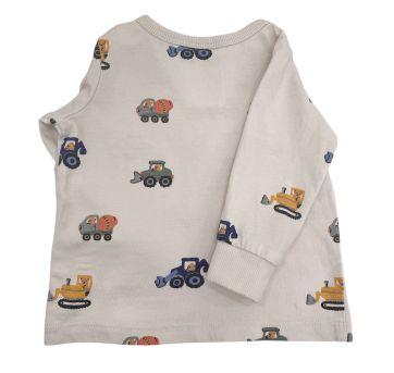 Camisetinha manga longa H&M masculina tamanho P - 0 a 3 meses - H&M