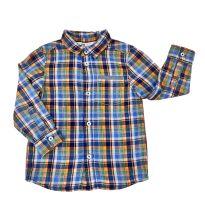 Camisa manga longa H&M xadrez infantil - 24 a 36 meses - H&M