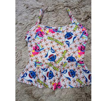 Blusinha infantil menina 4 anos - 4 anos - Desconhecida