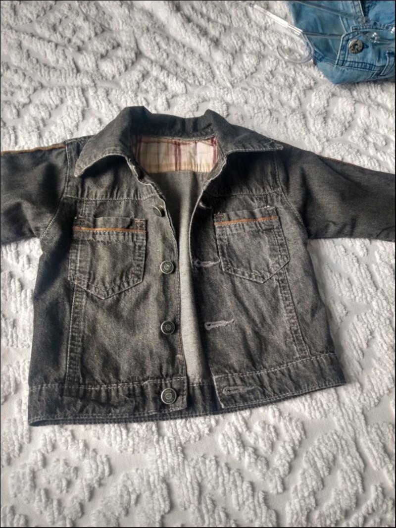 jaqueta jeans 1 ano