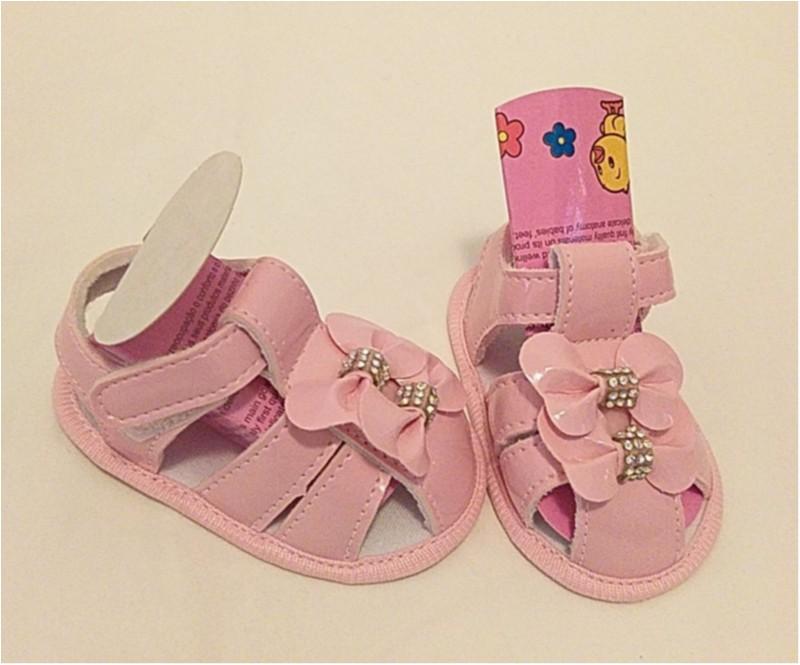 sandalia rosa bebe