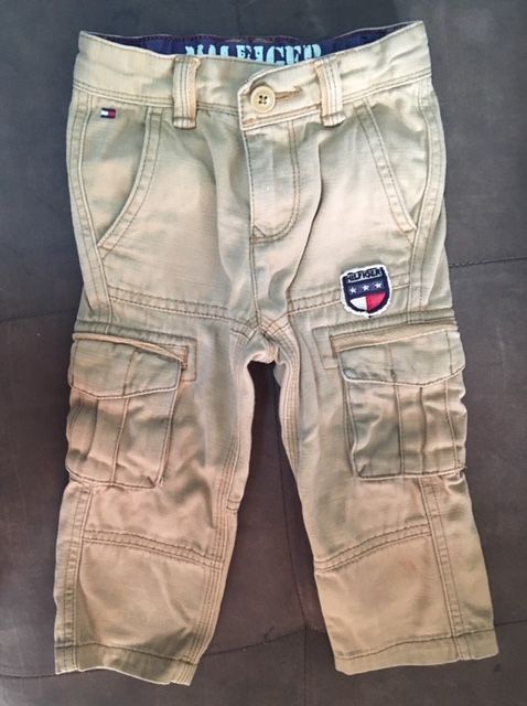 calça de sarja tommy hilfiger