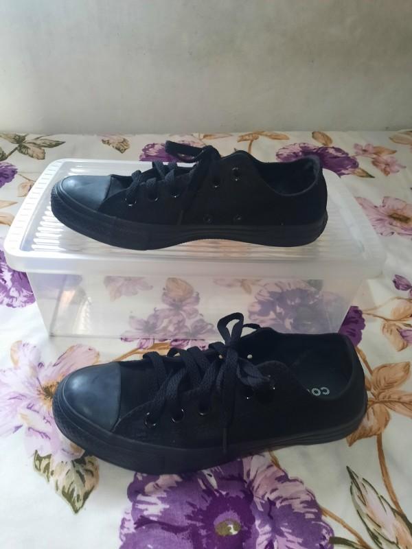 Tênis All Star Preto 37 no Ficou Pequeno - Desapegos de Sapatos quase novos  ou nunca usados para bebês, crianças e mamães. 1102781