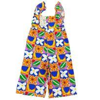 Macacão Estampado Manga Curta Fábula - 6 anos - Fábula