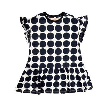 Vestido Manga Curta Bolinha Fábula - 6 anos - Fábula