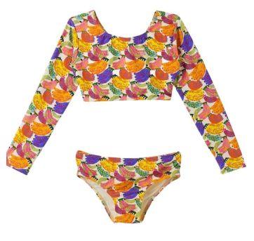 Biquini Amarelo Estampado Fábula - 6 anos - Fábula