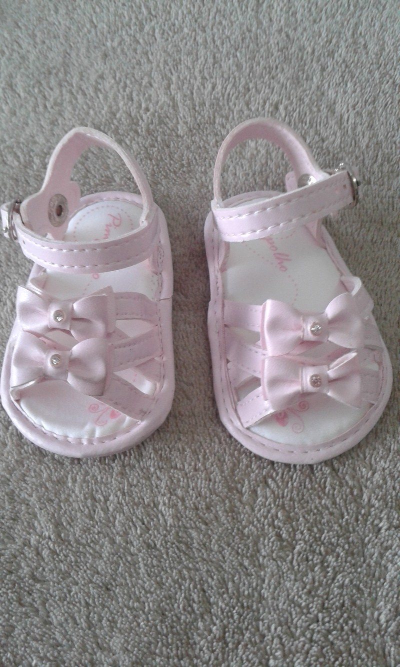 tamanho de sandalia para bebe
