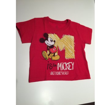 Camiseta Mickey - 2 anos - Disney