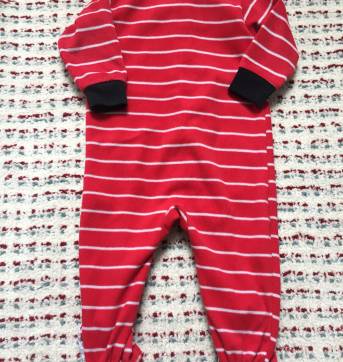 Macacão Fleece Carter’s - 1 ano - Carter`s