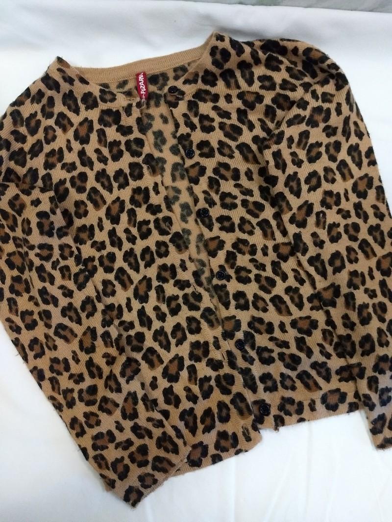 casaquinho animal print