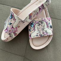 chinelo melissa unicornio preço