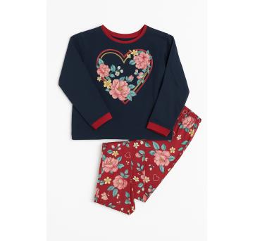 Conjunto com flores e detalhes Kyly Quentinho - 6 anos - Kyly