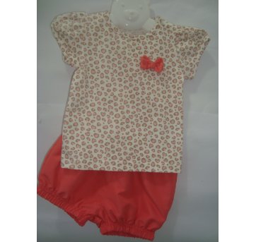 Conjunto animal print baby - 6 a 9 meses - active baby