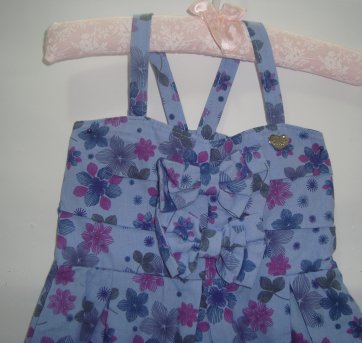 Vestido Floral Azul - 2 anos - Carinhoso