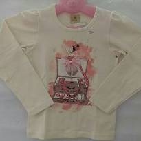Blusinha manga longa Bailarina - 4 anos - Lis Anis
