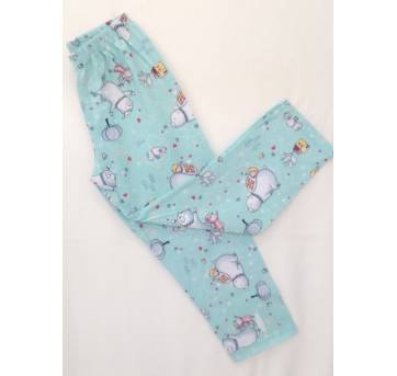 Calça Pijama  ursinho polar  verde - 6 anos - Gaga Baby