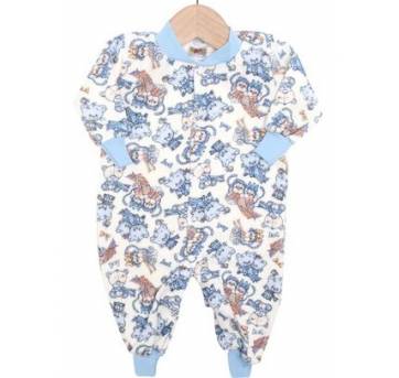 Pijama Macacão em moleton flanelado ursinho - 2 anos - Gaga Baby