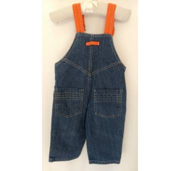 Macacão Jeans - 1 ano - Não informada