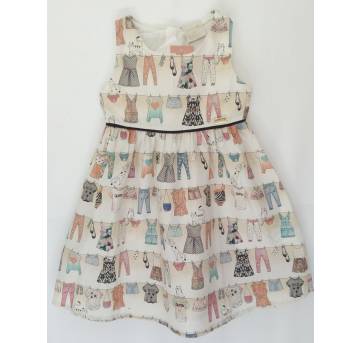 Vestido Varal - 3 anos - Quimby