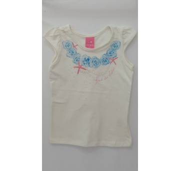 Blusinha Colar de pérola - 3 anos - KAMYLUS