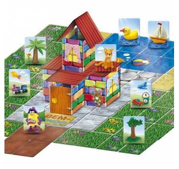 Casinha Play Doh Casa de Cartas - Sem faixa etaria - Outros