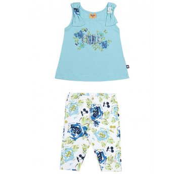 Conjunto Infantil Menina Bata e Legging - 1 ano - Rolú