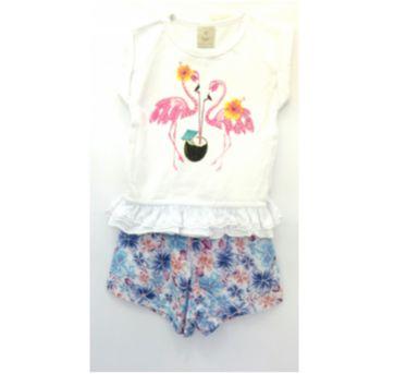 Conjunto Flamingo - 2 anos - Angerô