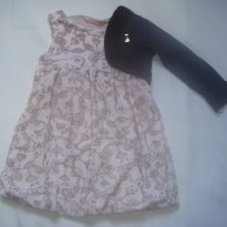 Vestido em plush com bolero - 2 anos - Infantilândia