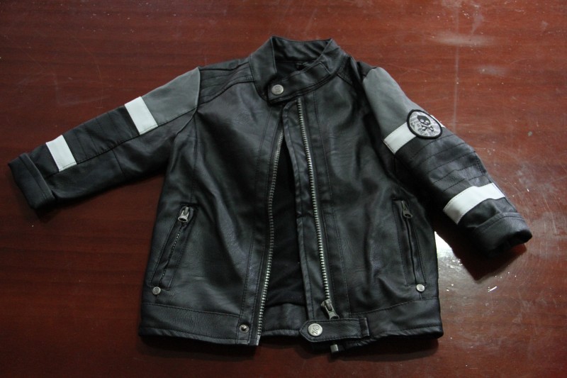 jaqueta de couro bebe 2 anos