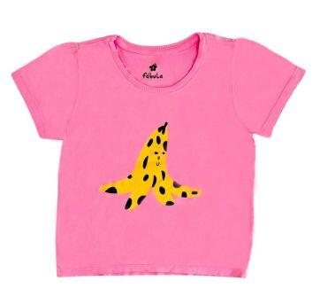 Camiseta Rosa Fábula - 8 anos - Fábula