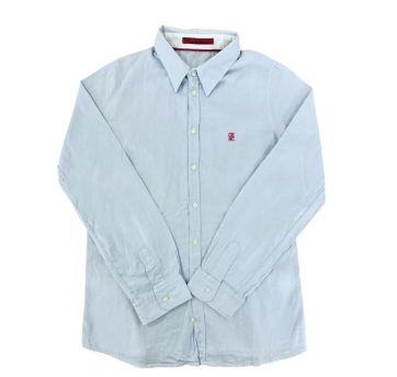 Camiseta Manga Longa Azul Carolina Herrera - 10 anos - Carolina Herrera