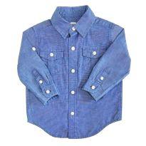 Camisa Manga Longa Janie and Jack Infantil - 6 a 9 meses - Janie and Jack