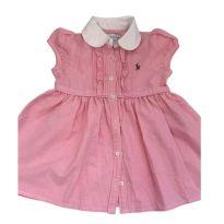 Vestido Rosa Ralph Lauren - 6 meses - Ralph Lauren